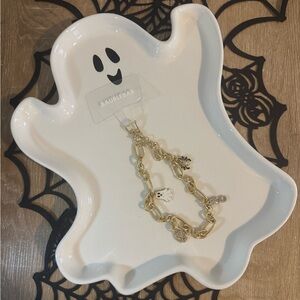 BaubleBar Gold Halloween Charm Wrislet